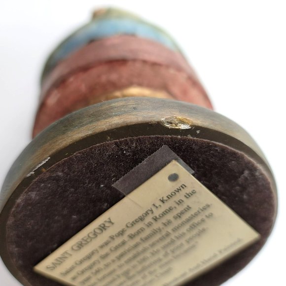 Saint Gregory Hand Cast and Hand Painted Figurine R. Shipman 1999 DH785 - Picture 7 of 8